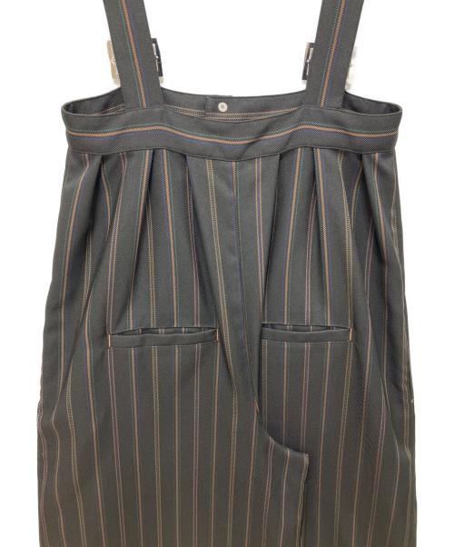 UN3D.（アンスリード）UN3D. (アンスリード) MULTI PINSTRIPE AIO ブラック サイズ:36の古着・服飾アイテム