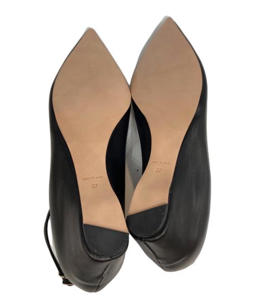 CLANE（クラネ）CLANE (クラネ) T STRAP WAVE PUMPS ブラック サイズ:37の古着・服飾アイテム