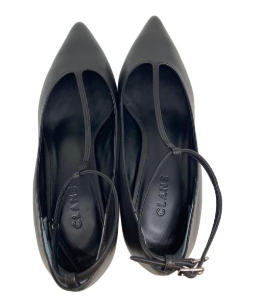 CLANE（クラネ）CLANE (クラネ) T STRAP WAVE PUMPS ブラック サイズ:37の古着・服飾アイテム