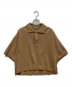 AURALEEオーラリー）の古着「SUPER FINE COTTON PIQUE SHORT POLO　A23SP025K」｜ブラウン