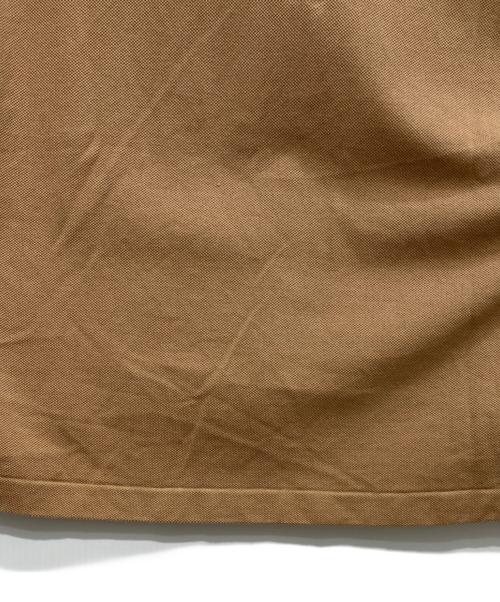 AURALEE（オーラリー）AURALEE (オーラリー) SUPER FINE COTTON PIQUE SHORT POLO　A23SP025K ブラウン サイズ:2の古着・服飾アイテム