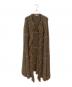 STELLA McCARTNEY（ステラマッカートニー）の古着「Multicoloured Tweed Knit Cape」｜ブラウン