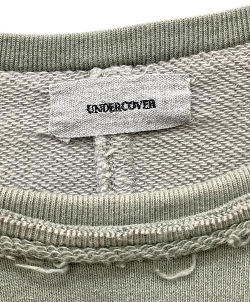 UNDERCOVER（アンダーカバー）UNDERCOVER (アンダーカバー) 異素材ドッキングプルオーバー カーキ サイズ:1の古着・服飾アイテム