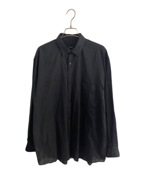 COMOLI（コモリ）COMOLI (コモリ) KHADIコットン コモリシャツ ブラック サイズ:4の古着・服飾アイテム