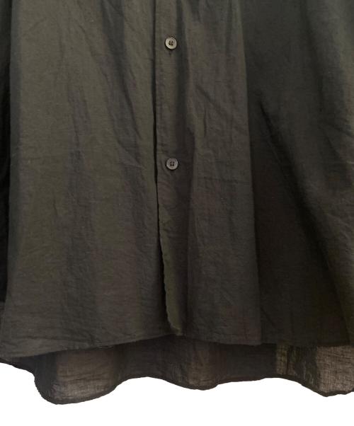COMOLI（コモリ）COMOLI (コモリ) KHADIコットン コモリシャツ ブラック サイズ:4の古着・服飾アイテム