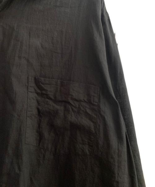 COMOLI（コモリ）COMOLI (コモリ) KHADIコットン コモリシャツ ブラック サイズ:4の古着・服飾アイテム