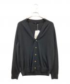 UMEDAウメダ）の古着「16GG V NECK CARDIGAN」｜ブラック