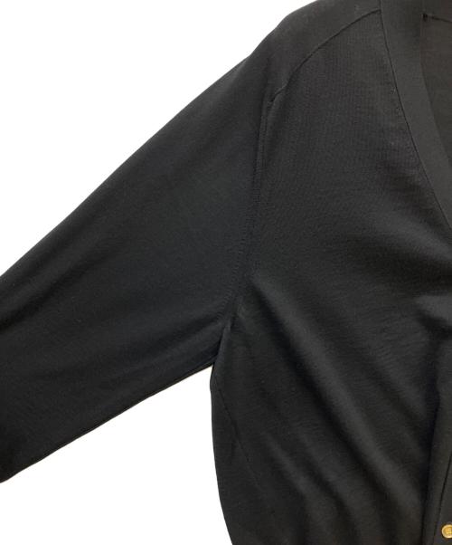 UMEDA（ウメダ）UMEDA (ウメダ) 16GG V NECK CARDIGAN ブラック サイズ:XLの古着・服飾アイテム