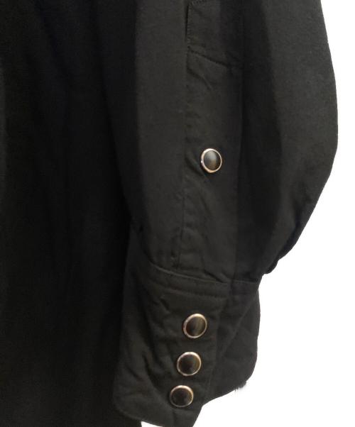 COMOLI（コモリ）COMOLI (コモリ) レーヨン ウエスタンシャツ ブラック サイズ:3の古着・服飾アイテム
