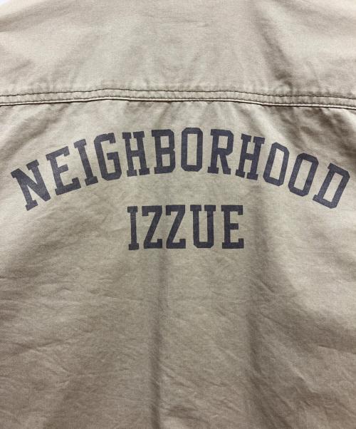 Izzue plus Neighborhood（イズー・プラス・ネイバーフッド）Izzue plus Neighborhood (イズー・プラス・ネイバーフッド) ミリタリー長袖シャツ オリーブ サイズ:SIZE Lの古着・服飾アイテム