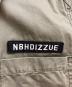 中古・古着 Izzue plus Neighborhood (イズー・プラス・ネイバーフッド) ミリタリー長袖シャツ オリーブ サイズ:SIZE L：5000円