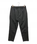 macqloマックロ）の古着「ultimex one tuck tapered easy pants」｜ブラック