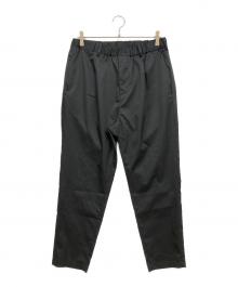 macqlo（マックロ）の古着「ultimex one tuck tapered easy pants」｜ブラック