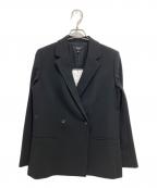 theoryセオリー）の古着「Admiral Crepe Relaxed Blazer」｜ブラック