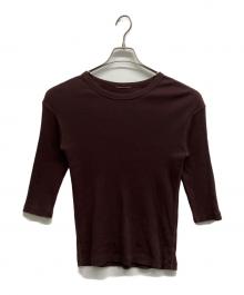 MUSE de Deuxieme Classe（ミューズ ドゥーズィエム クラス）の古着「dignity Tシャツ」｜ブラウン