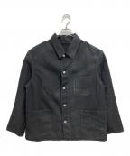 A.PRESSEアプレッセ）の古着「Vintage Black Linen Coverall」｜ブラック