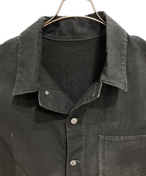 A.PRESSE（アプレッセ）A.PRESSE (アプレッセ) Vintage Black Linen Coverall ブラック サイズ:2の古着・服飾アイテム