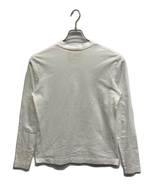 PLAN C（プランシー）PLAN C (プランシー) ロングスリーブTシャツ ホワイト サイズ:Sの古着・服飾アイテム
