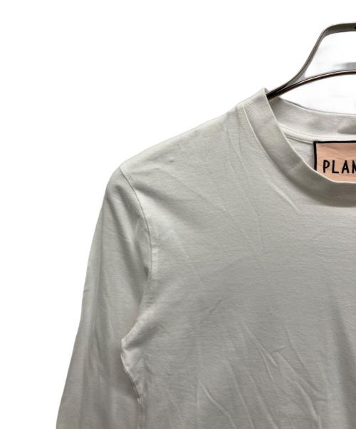 PLAN C（プランシー）PLAN C (プランシー) ロングスリーブTシャツ ホワイト サイズ:Sの古着・服飾アイテム