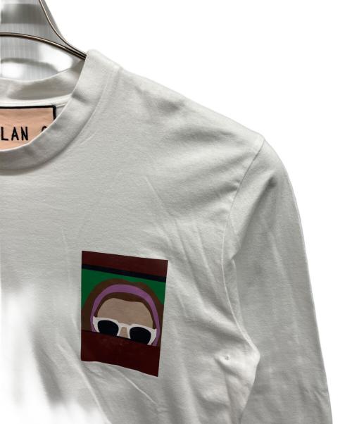 PLAN C（プランシー）PLAN C (プランシー) ロングスリーブTシャツ ホワイト サイズ:Sの古着・服飾アイテム
