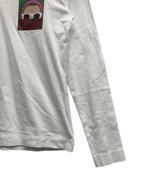 PLAN C（プランシー）PLAN C (プランシー) ロングスリーブTシャツ ホワイト サイズ:Sの古着・服飾アイテム