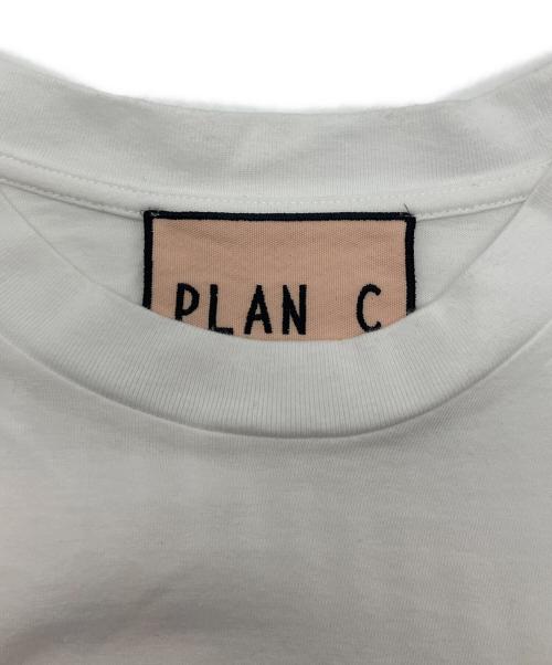 PLAN C（プランシー）PLAN C (プランシー) ロングスリーブTシャツ ホワイト サイズ:Sの古着・服飾アイテム