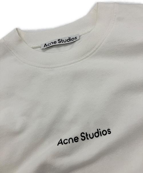 Acne studios（アクネ ストゥディオズ）ACNE STUDIOS (アクネ ストゥディオズ) ロングスリーブTシャツ　FN-UX-TSHI000052 ホワイト サイズ:XSの古着・服飾アイテム