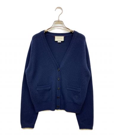 中古・古着通販】GUCCI (グッチ) カシミヤVネックカーディガン