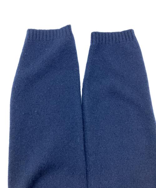 GUCCI（グッチ）GUCCI (グッチ) カシミヤVネックカーディガン ネイビー サイズ:Lの古着・服飾アイテム