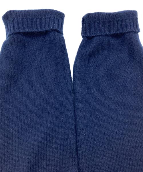 GUCCI（グッチ）GUCCI (グッチ) カシミヤVネックカーディガン ネイビー サイズ:Lの古着・服飾アイテム