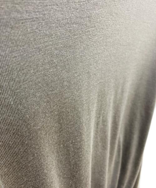 BLAMINK（ブラミンク）BLAMINK (ブラミンク) フリンジクルーネックニット モカ サイズ:36の古着・服飾アイテム