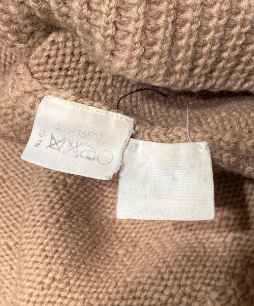 Maison Margiela（メゾンマルジェラ）Maison Margiela (メゾンマルジェラ) クルーネックニット ベージュ サイズ:Sの古着・服飾アイテム