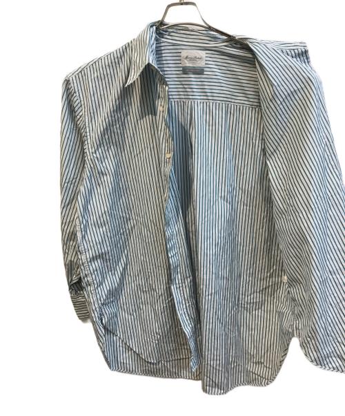 Marvine Pontiak Shirt Makers（マーヴィンポンティアックシャツメイカーズ）Marvine Pontiak Shirt Makers (マーヴィンポンティアックシャツメイカーズ) Regular Collar 3 Button SH　MPSM-1901S ブルー サイズ:Freeの古着・服飾アイテム