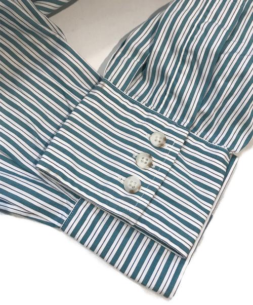 Marvine Pontiak Shirt Makers（マーヴィンポンティアックシャツメイカーズ）Marvine Pontiak Shirt Makers (マーヴィンポンティアックシャツメイカーズ) Regular Collar 3 Button SH　MPSM-1901S ブルー サイズ:Freeの古着・服飾アイテム