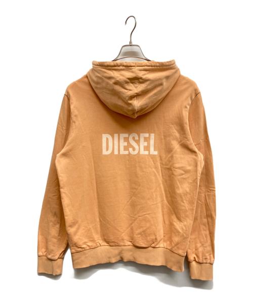 DIESEL（ディーゼル）DIESEL (ディーゼル) S-GIRK-HOOD-B3 オレンジ サイズ:Lの古着・服飾アイテム