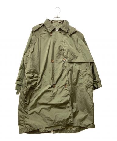 JOURNAL STANDARD LUXE タフタ フードトレンチコートベージュ 中古・古着通販】JOURNAL STANDARD LUXE (ジャーナルスタンダード