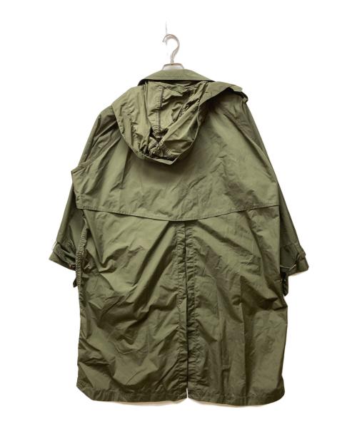 journal standard luxe（ジャーナルスタンダード ラックス）JOURNAL STANDARD LUXE (ジャーナルスタンダード ラックス) タフタ フードトレンチコート オリーブ サイズ:SIZE Freeの古着・服飾アイテム