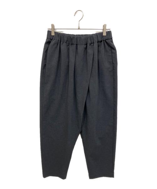journal standard luxe（ジャーナルスタンダード ラックス）journal standard luxe (ジャーナルスタンダード ラックス) ストレッチワッシャー クロスオーバーパンツ グレー サイズ:Ｓの古着・服飾アイテム