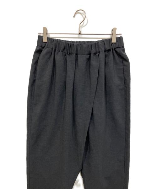 journal standard luxe（ジャーナルスタンダード ラックス）journal standard luxe (ジャーナルスタンダード ラックス) ストレッチワッシャー クロスオーバーパンツ グレー サイズ:Ｓの古着・服飾アイテム