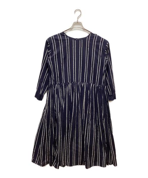 maison de soil（メゾンドソイル）maison de soil (メゾンドソイル) ワンピース ネイビー サイズ:1の古着・服飾アイテム