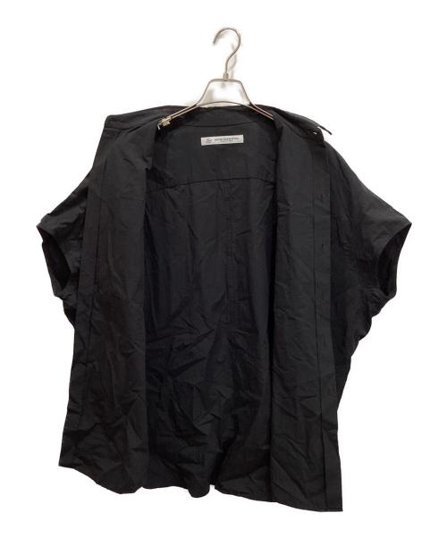journal standard luxe（ジャーナルスタンダード ラックス）JOURNAL STANDARD LUXE (ジャーナルスタンダード ラックス) CLダンプ ミリタリーシャツ ブラック サイズ:FREEの古着・服飾アイテム