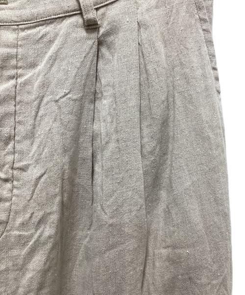 nest Robe confect（ネストローブコンフェクト）nest robe CONFECT (ネストローブコンフェクト) リネンオックス イージートラウザーズ ベージュ サイズ:3の古着・服飾アイテム