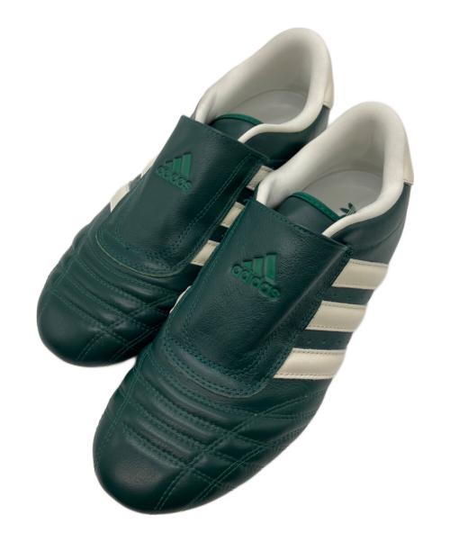 adidas（アディダス）adidas (アディダス) Taekwondo　テコンドー　ローカットスニーカー グリーン サイズ:25の古着・服飾アイテム