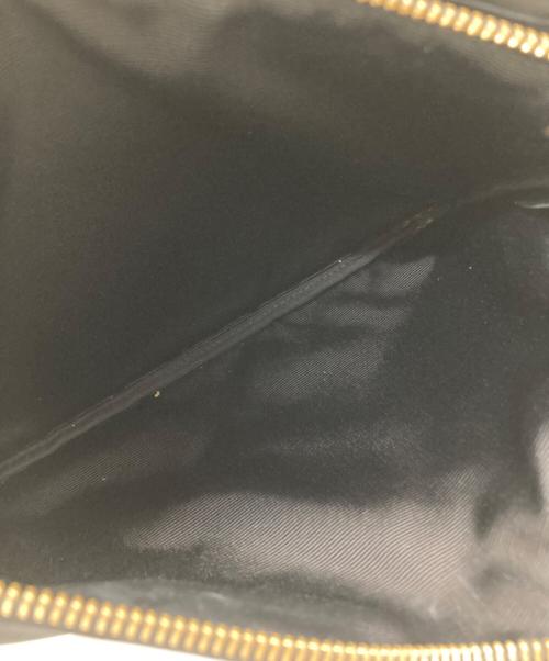 CELINE（セリーヌ）CELINE (セリーヌ) トリオ ラージ ショルダーバッグ ブラックの古着・服飾アイテム