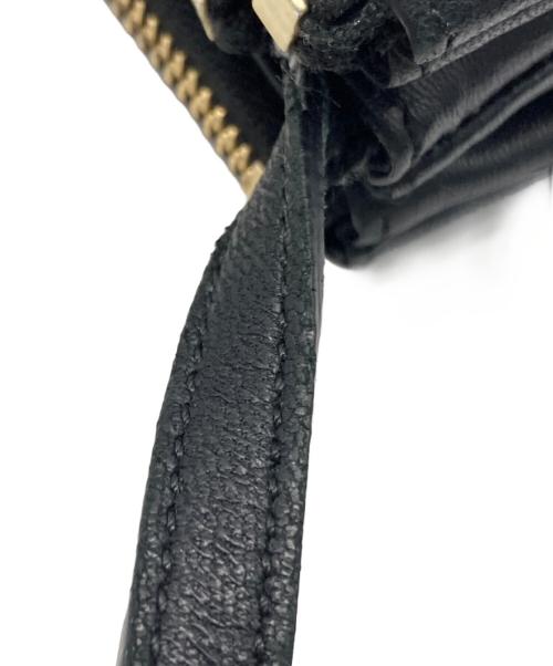 CELINE（セリーヌ）CELINE (セリーヌ) トリオ ラージ ショルダーバッグ ブラックの古着・服飾アイテム