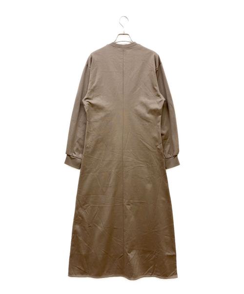 CINOH（チノ）CINOH (チノ) COTTON JERSEY DRESS グレージュ サイズ:38 未使用品の古着・服飾アイテム