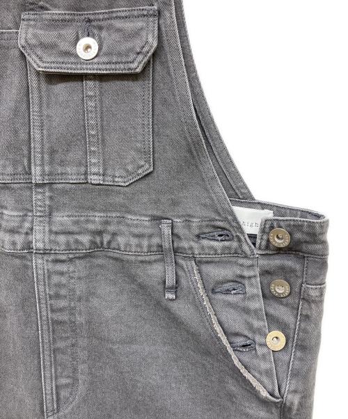 upper hights（アッパーハイツ）upper hights (アッパーハイツ) オーバーオールスカート ダークグレーの古着・服飾アイテム