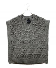 新品未使用　sheller ハーフパフスリーブニット 中古・古着通販】sheller (シェリエ) ハーフパフスリーブニット