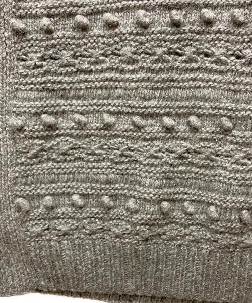 pheeta（フィータ）pheeta (フィータ) Clara ニットベスト グレー サイズ:記載なしの古着・服飾アイテム