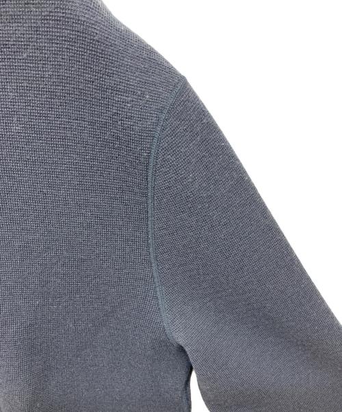 AK+1（エーケーワン）AK+1 (エーケーワン) ミラノリブクルーニット チャコールグレー サイズ:FREE 未使用品の古着・服飾アイテム